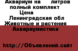 Аквариум на 100 литров,полный комплект  › Цена ­ 12 000 - Ленинградская обл. Животные и растения » Аквариумистика   